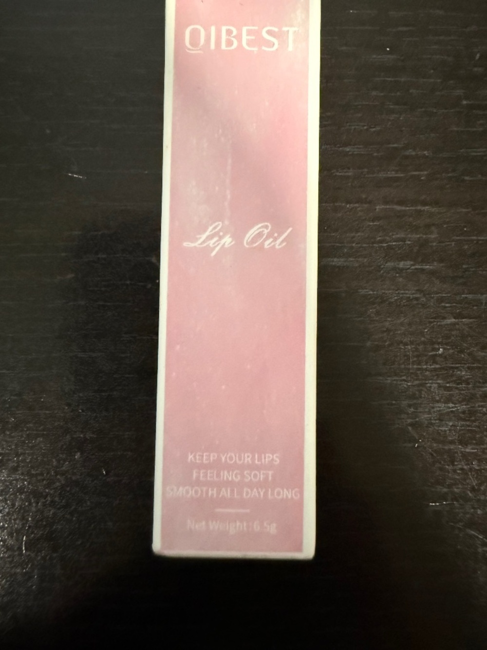 QIBEST Color Changing Shimmer Lip Oil Q2394 6.5g NIB Exp 2027